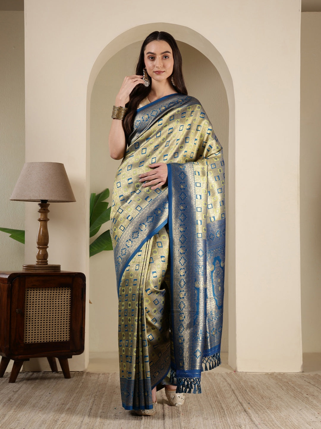 Woven Design Art Silk Saree