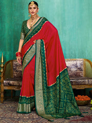 Printed Art Silk Saree