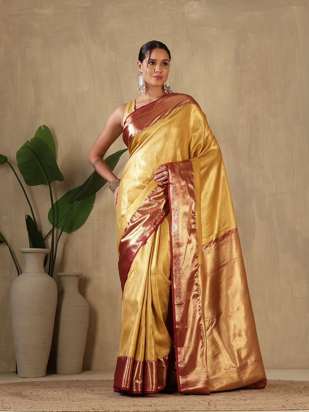Woven Design Art Silk Saree