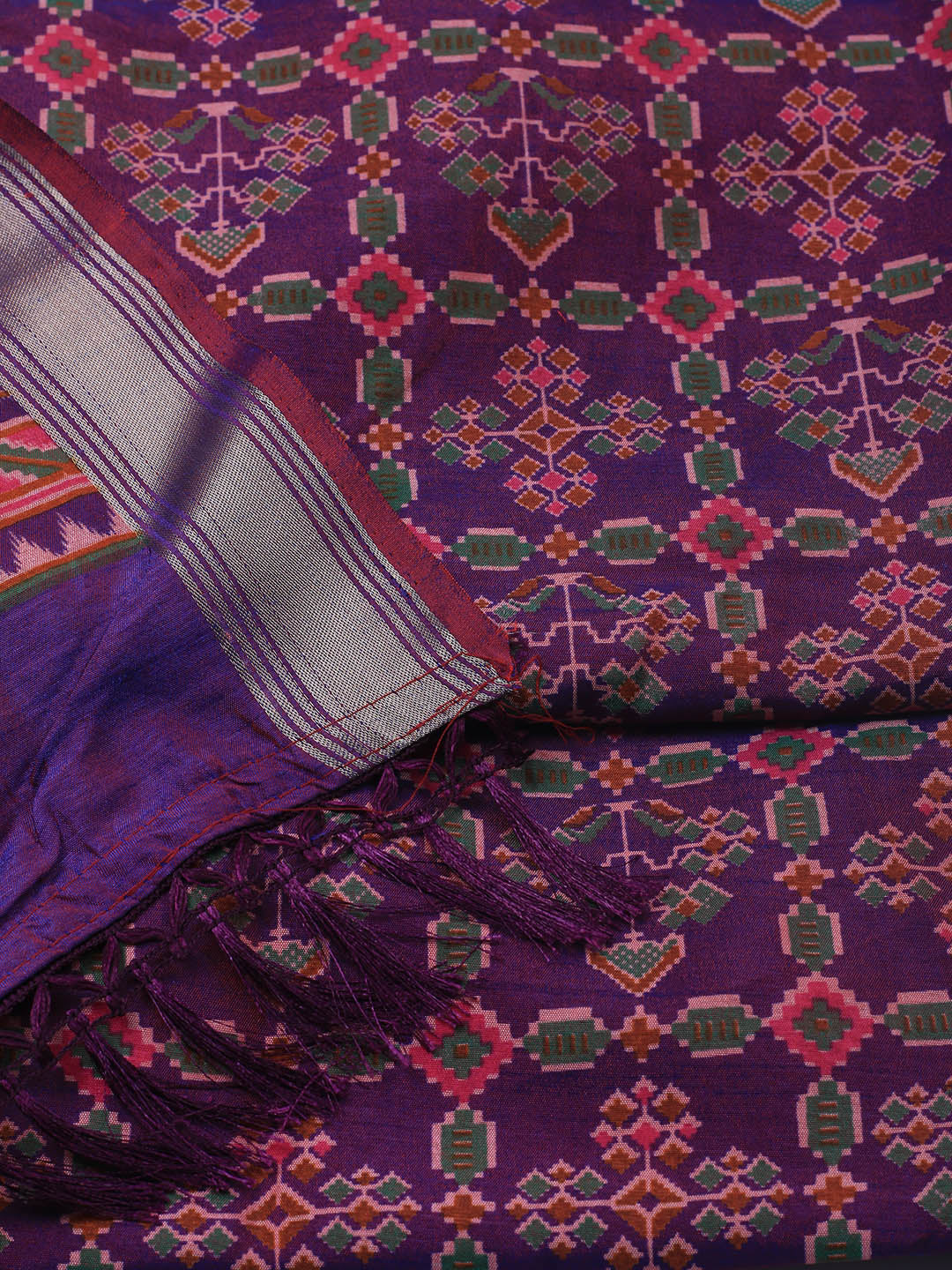 Art Silk Unstitched Suit Piece With Dupatta