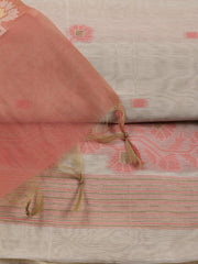 Jamdani Chanderi Unstitched Suit Piece With Dupatta