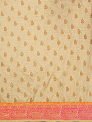 Zari Jaal Cotton Woven Saree