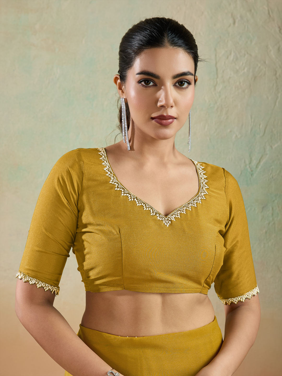 Woven Design Georgette Saree