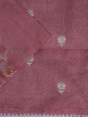 Printed Linen Unstitched Suit Piece With Dupatta