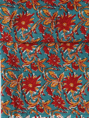 Printed Cotton Blend Unstitched Suit With Dupatta