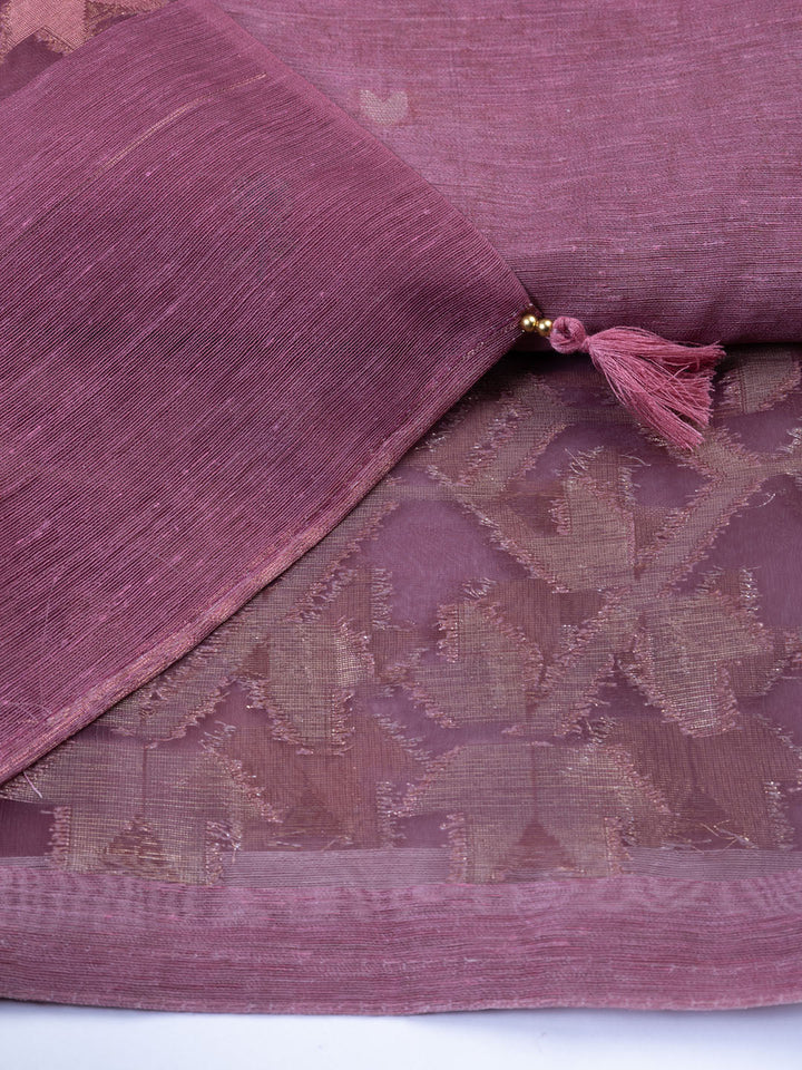 Woven Tissue Unstitched Suit With Dupatta