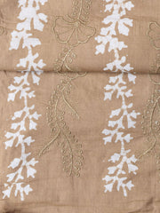 Printed Cotton Blend Unstitched Suit With Dupatta
