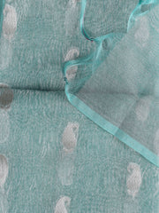 Woven Tissue Unstitched Suit With Dupatta