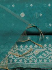 Jamdani Chanderi Unstitched Suit Piece With Dupatta