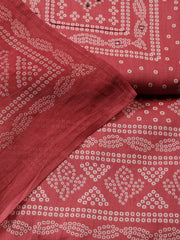 Printed Linen Unstitched Suit With Dupatta