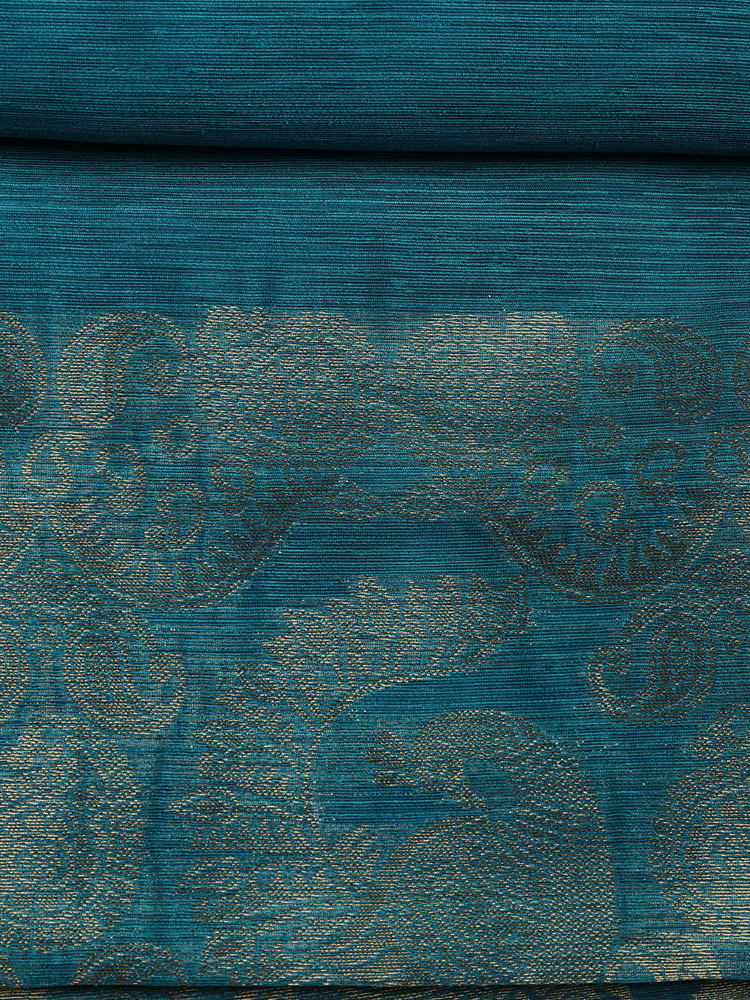 Woven Chanderi Unstitched Suit Piece With Dupatta