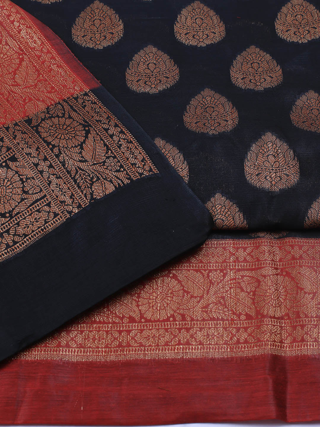Banarasi Chanderi Unstitched Suit With Dupatta