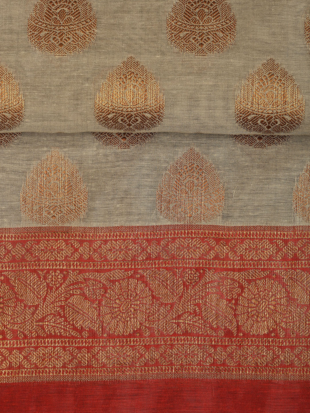 Banarasi Chanderi Unstitched Suit With Dupatta