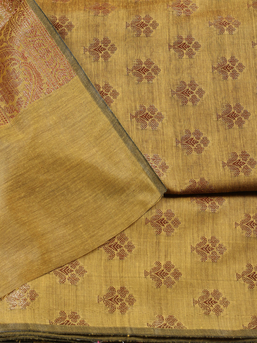 Woven Chanderi Unstitched Suit Piece With Dupatta