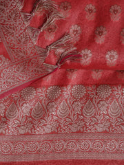 Banarasi Chanderi Unstitched Suit With Dupatta