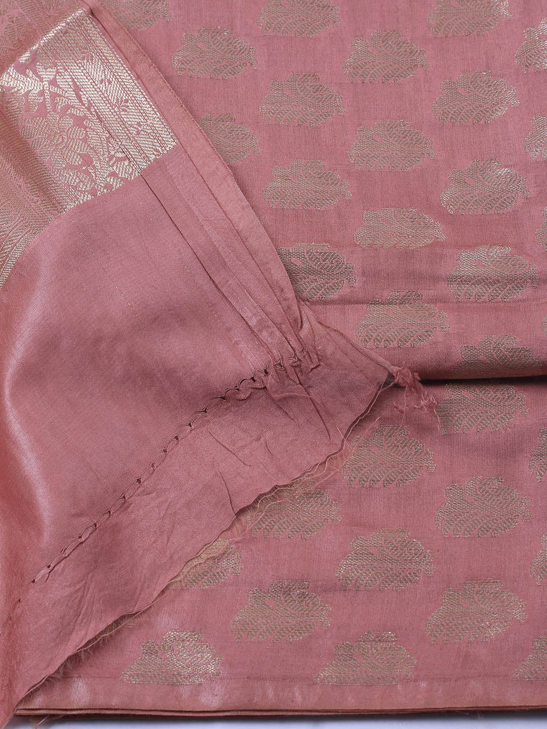 Banarasi Chanderi Unstitched Suit With Dupatta