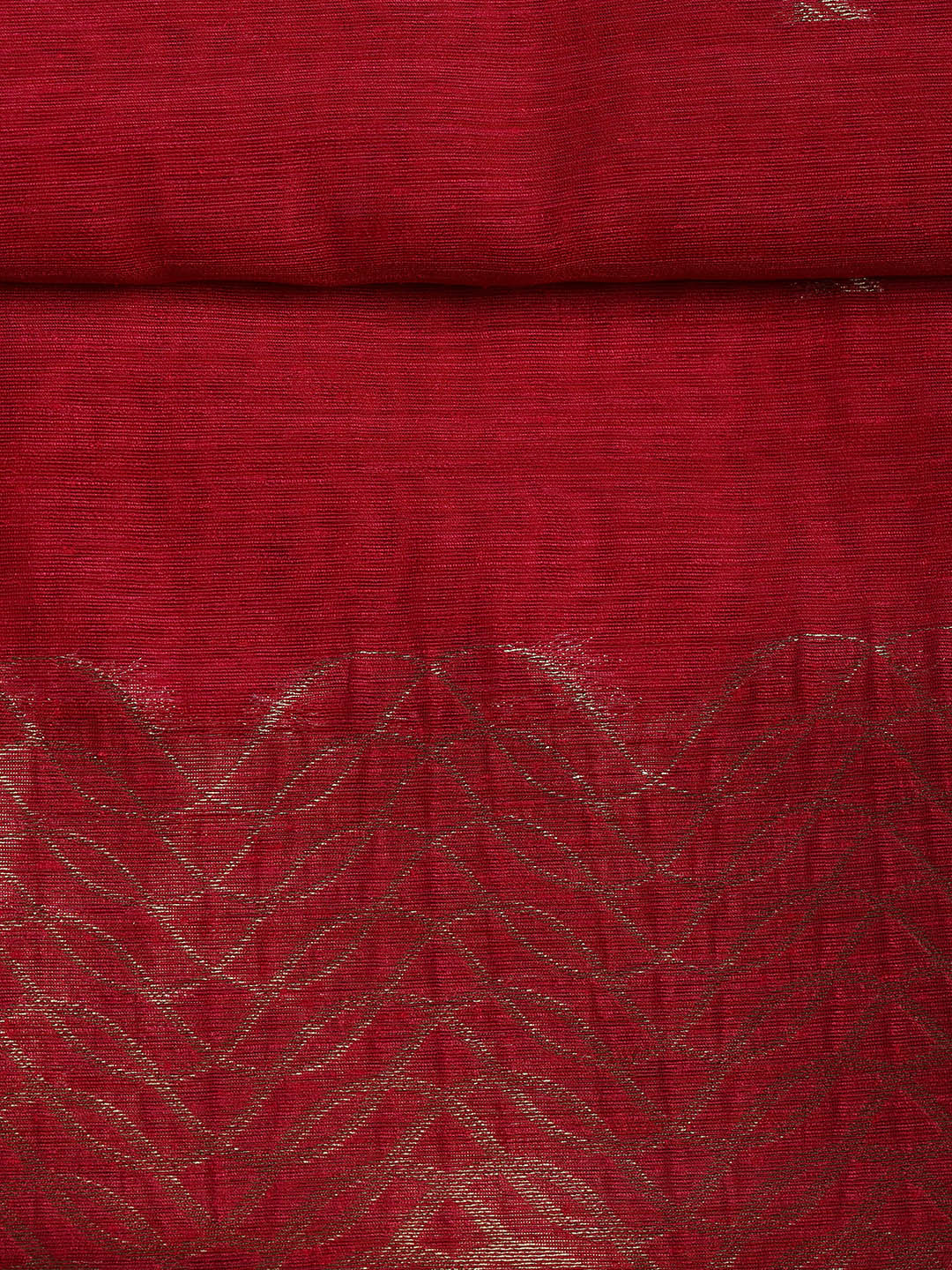 Woven Chanderi Unstitched Suit Piece With Dupatta