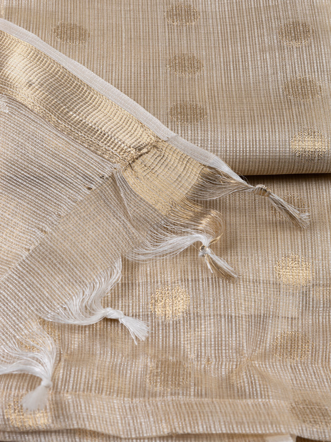 Plain Tissue Unstitched Suit Piece With Dupatta