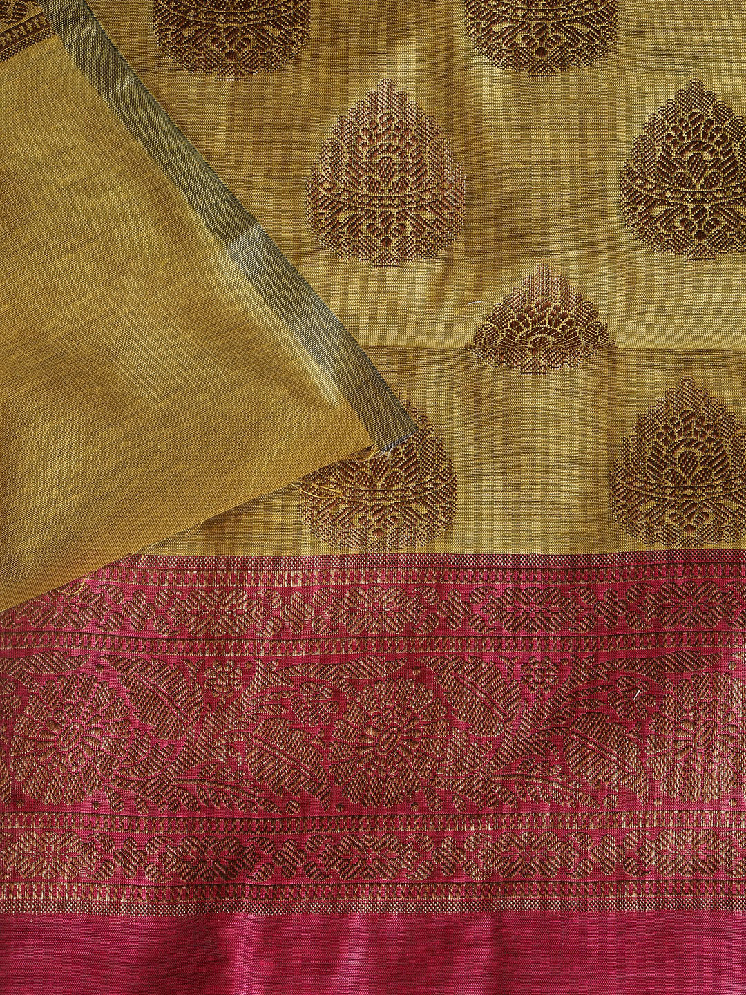 Banarasi Chanderi Unstitched Suit With Dupatta