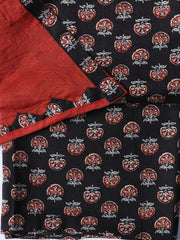Printed Cotton Blend Unstitched Suit With Dupatta