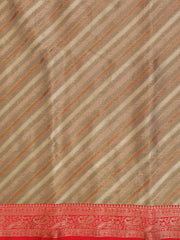 Zari Jaal Cotton Woven Saree