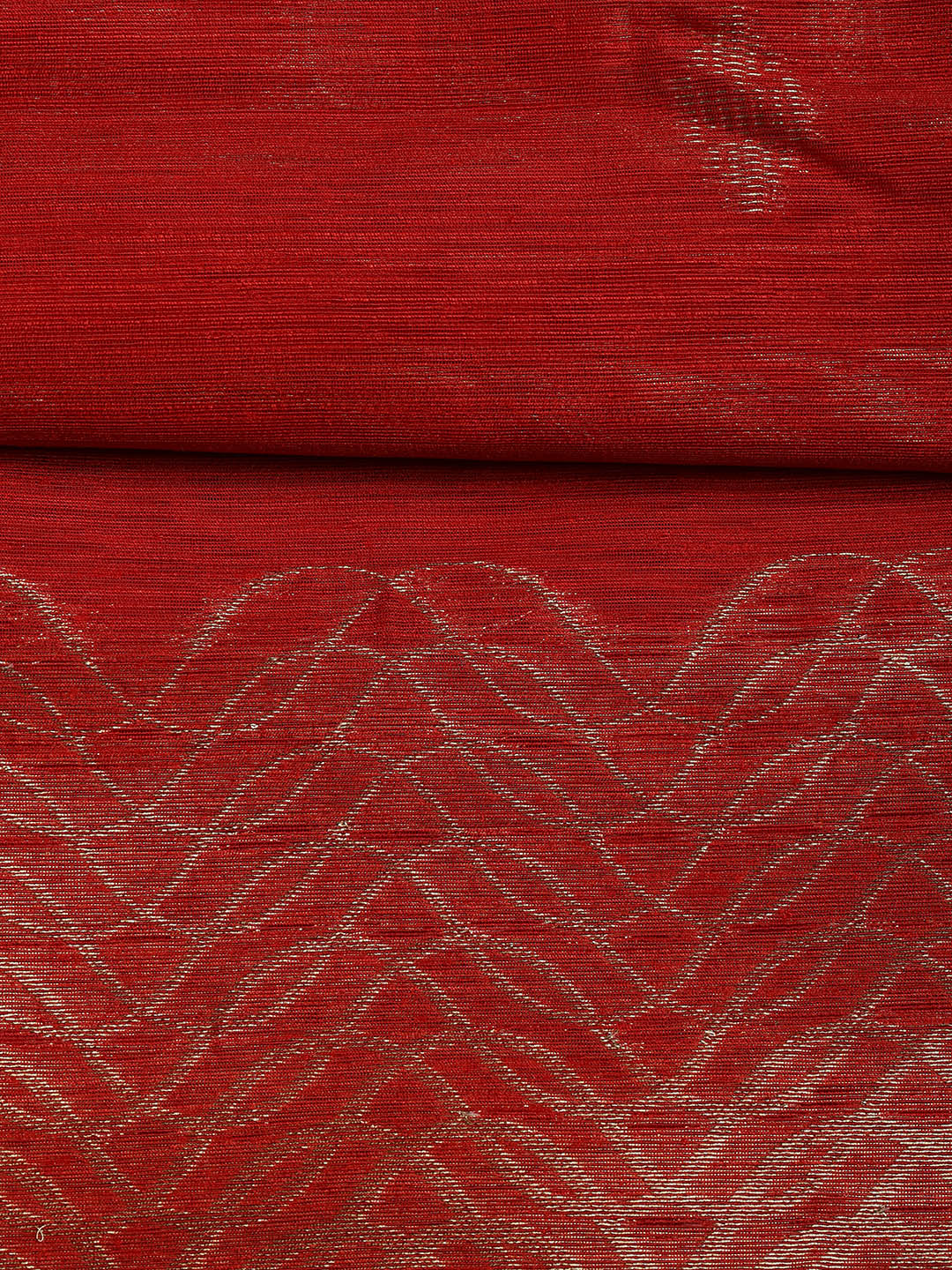 Woven Chanderi Unstitched Suit Piece With Dupatta