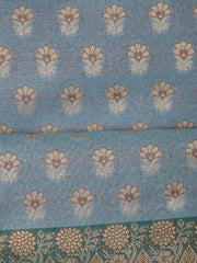 Banarasi Chanderi Unstitched Suit With Dupatta