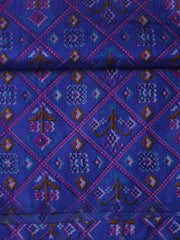 Printed Chanderi Unstitched Suit With Dupatta