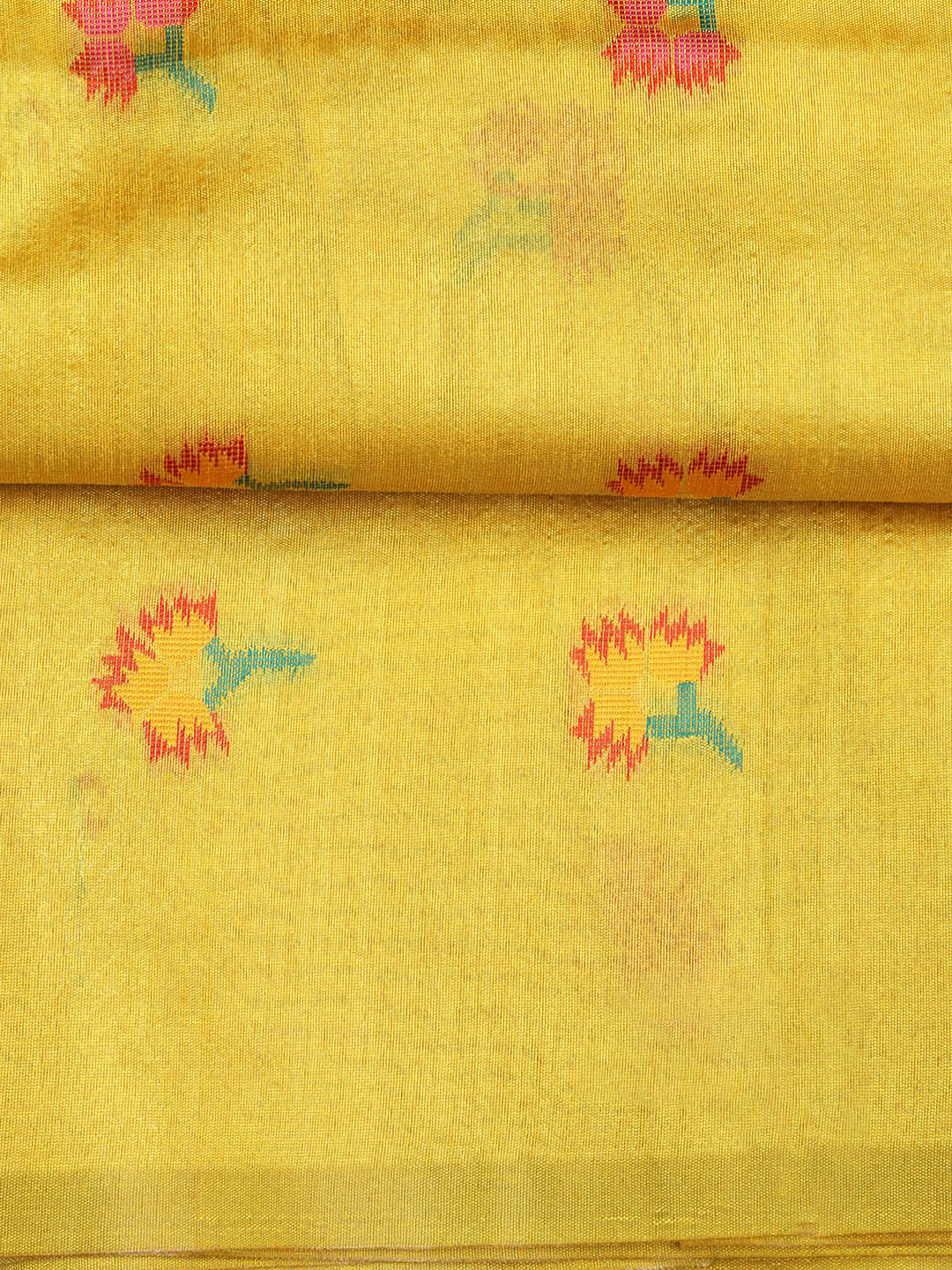 Woven Chanderi Unstitched Suit Piece With Dupatta