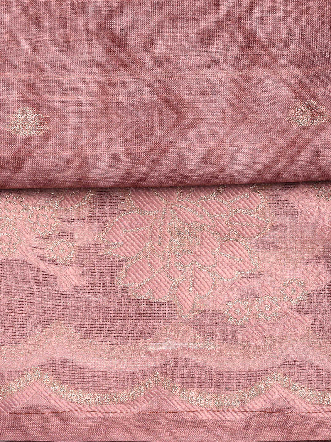 Printed Linen Unstitched Suit Piece With Dupatta
