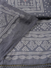 Printed Linen Unstitched Suit With Dupatta