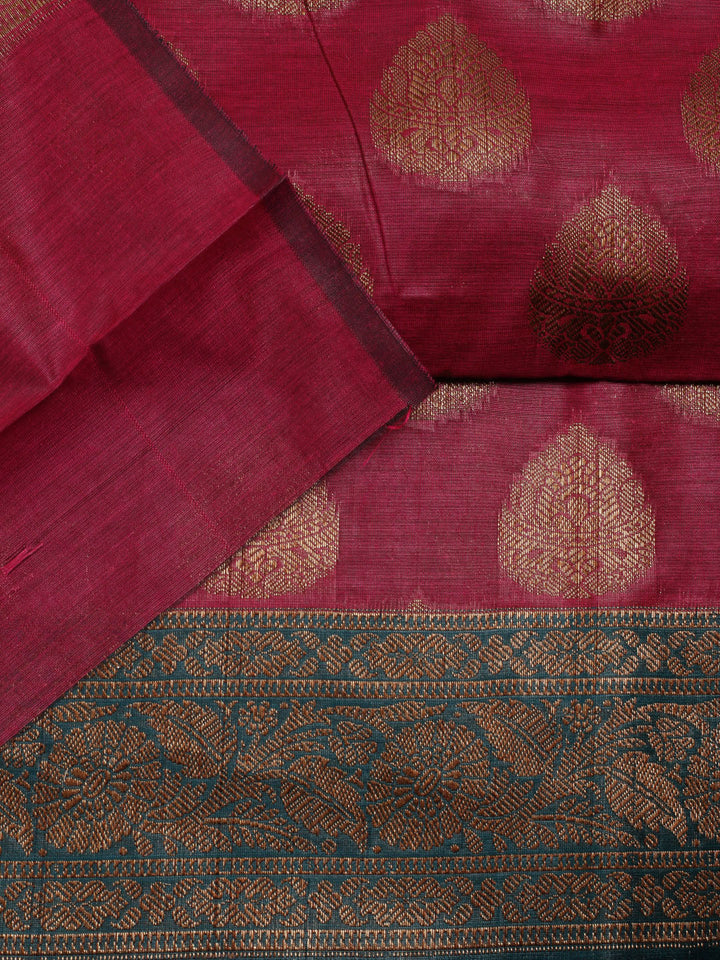 Banarasi Chanderi Unstitched Suit With Dupatta