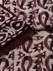 Printed Cotton Blend Unstitched Suit With Dupatta