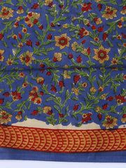 Printed Cotton Blend Unstitched Suit With Dupatta