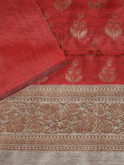 Banarasi Chanderi Unstitched Suit With Dupatta
