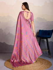 Zari Jaal Woven Art Silk Saree