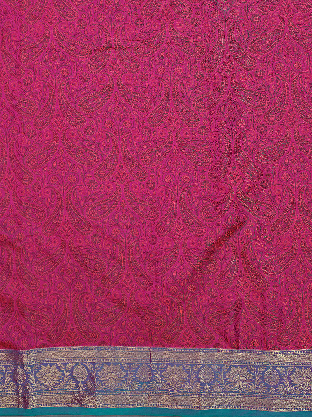 Zari Jaal Cotton Woven Saree