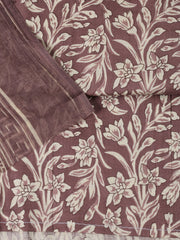 Neck Patti Cotton Blend Unstitched Suit With Dupatta