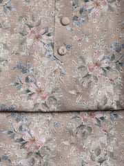 Printed Cotton Blend Unstitched Suit With Dupatta