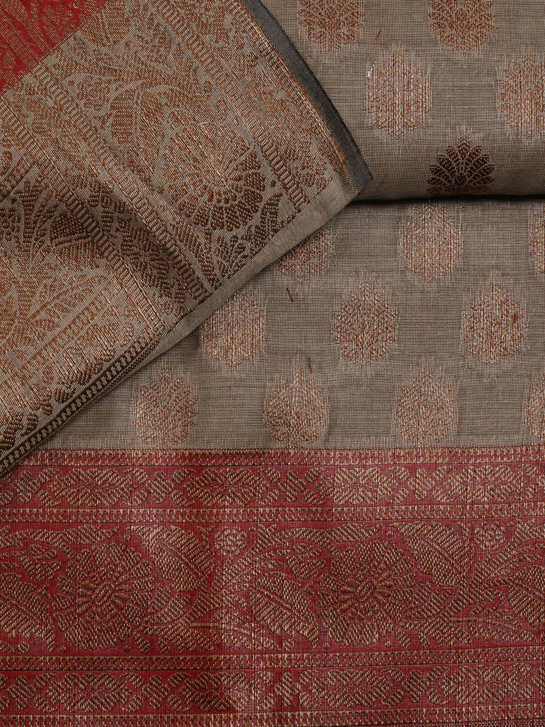 Neck Embroidered Chanderi Unstitched Suit Piece With Dupatta