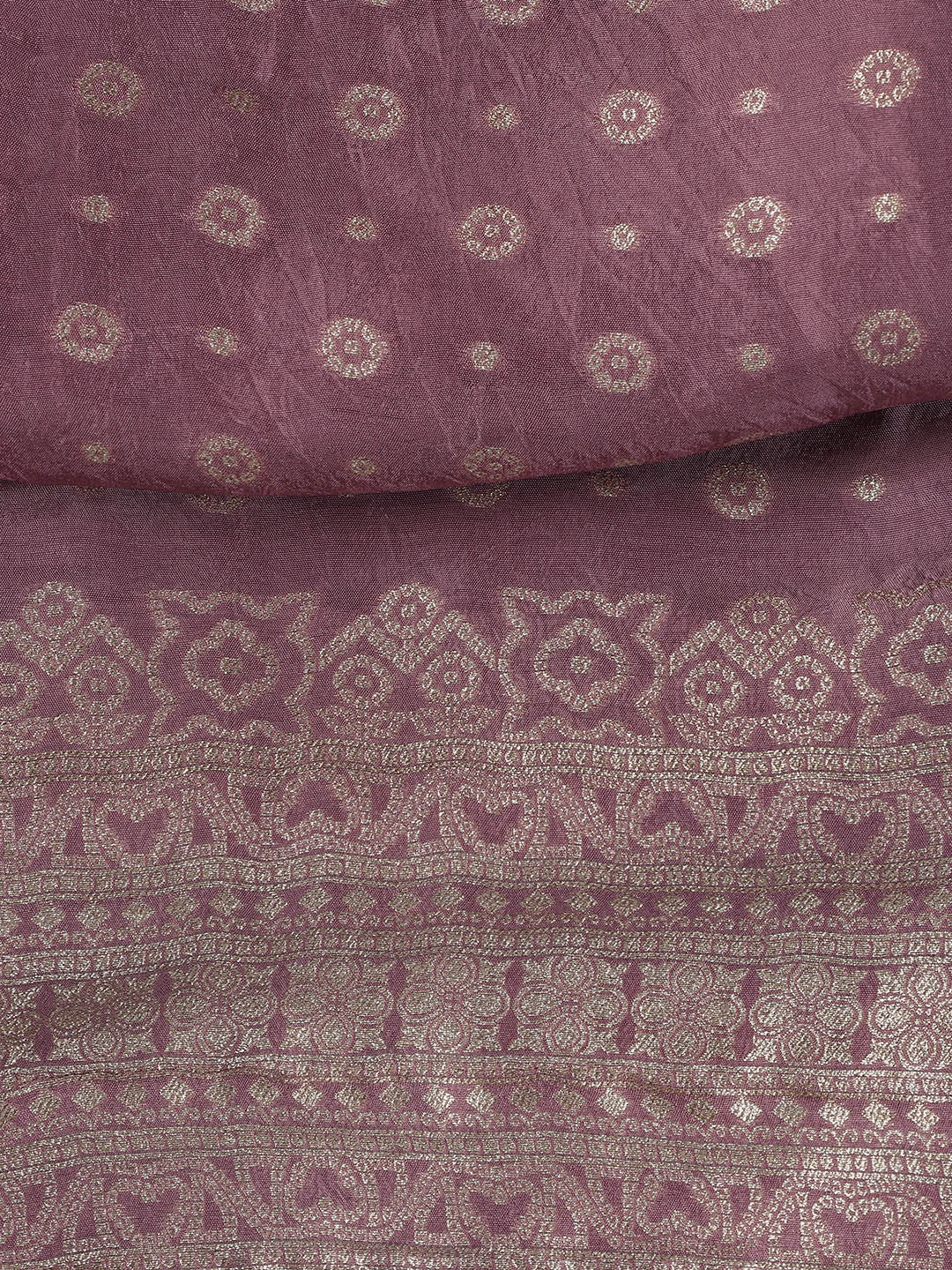 Embroidered Art Silk Unstitched Suit Piece With Dupatta