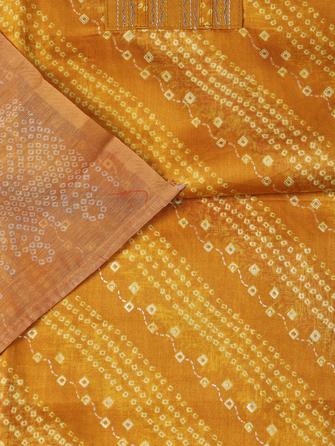 Peinted Cotton Blend Unstitched Suit With Dupatta