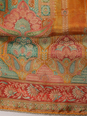Neck Embroidered Handloom Unstitched Suit With Dupatta
