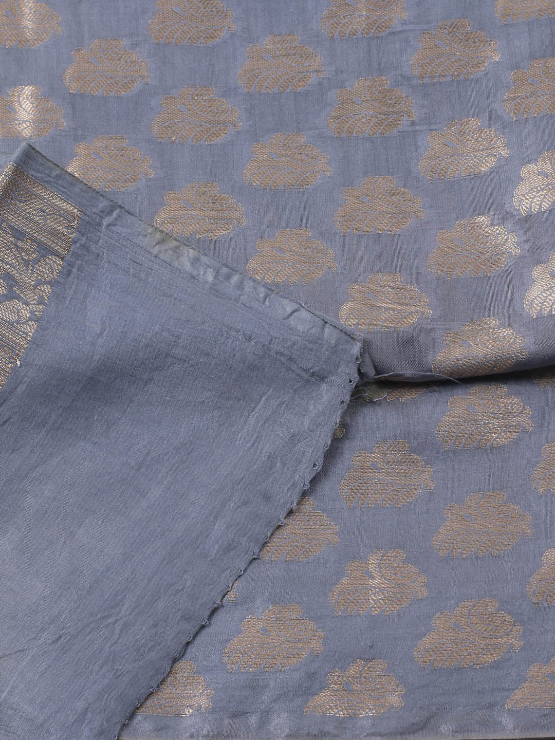 Banarasi Chanderi Unstitched Suit With Dupatta