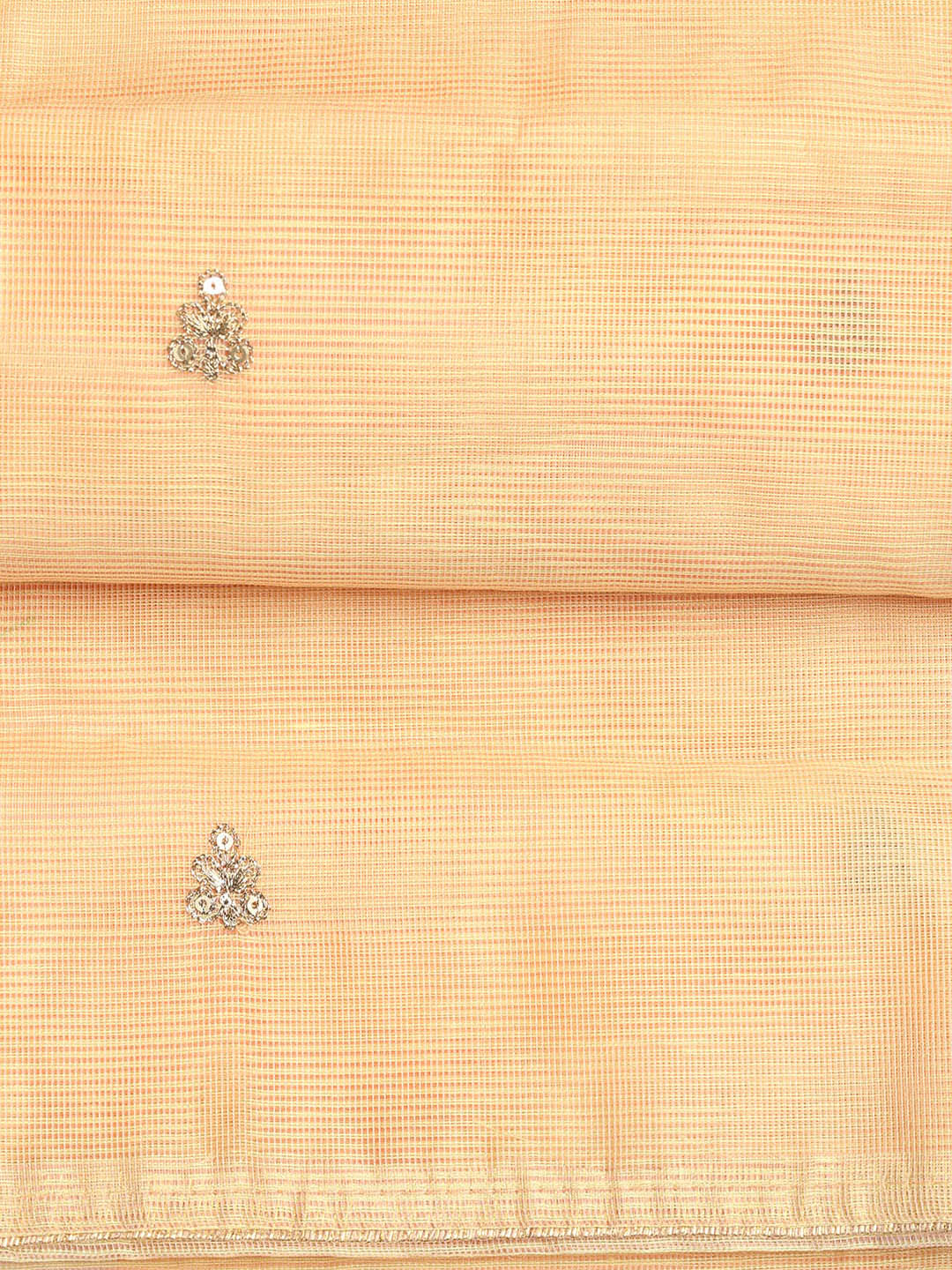 Embroidered Cotton Blend Unstitched Suit Piece With Dupatta