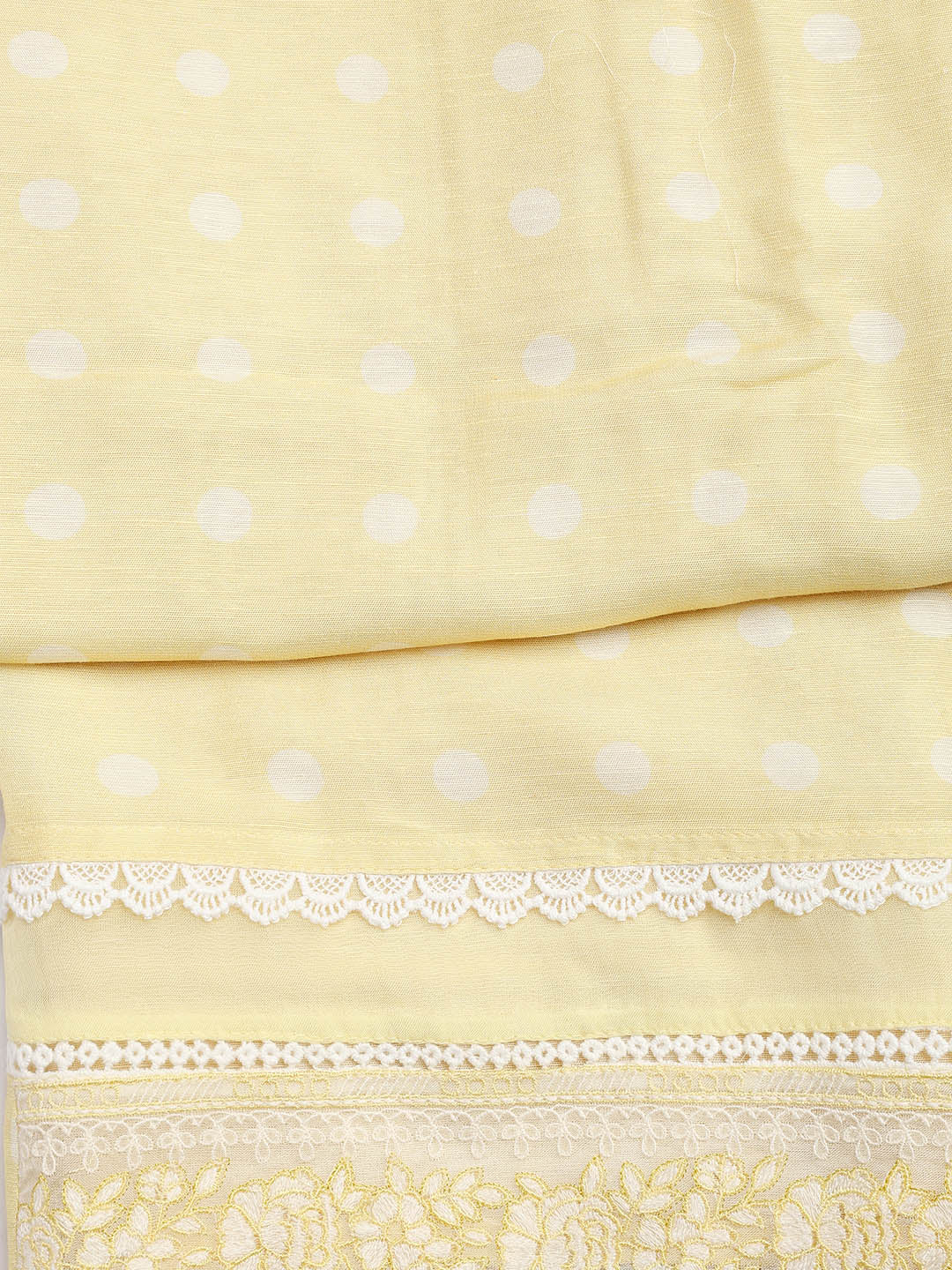 Embroidery Linen Unstitched Suit With Dupatta