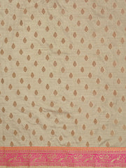 Zari Jaal Cotton Woven Saree