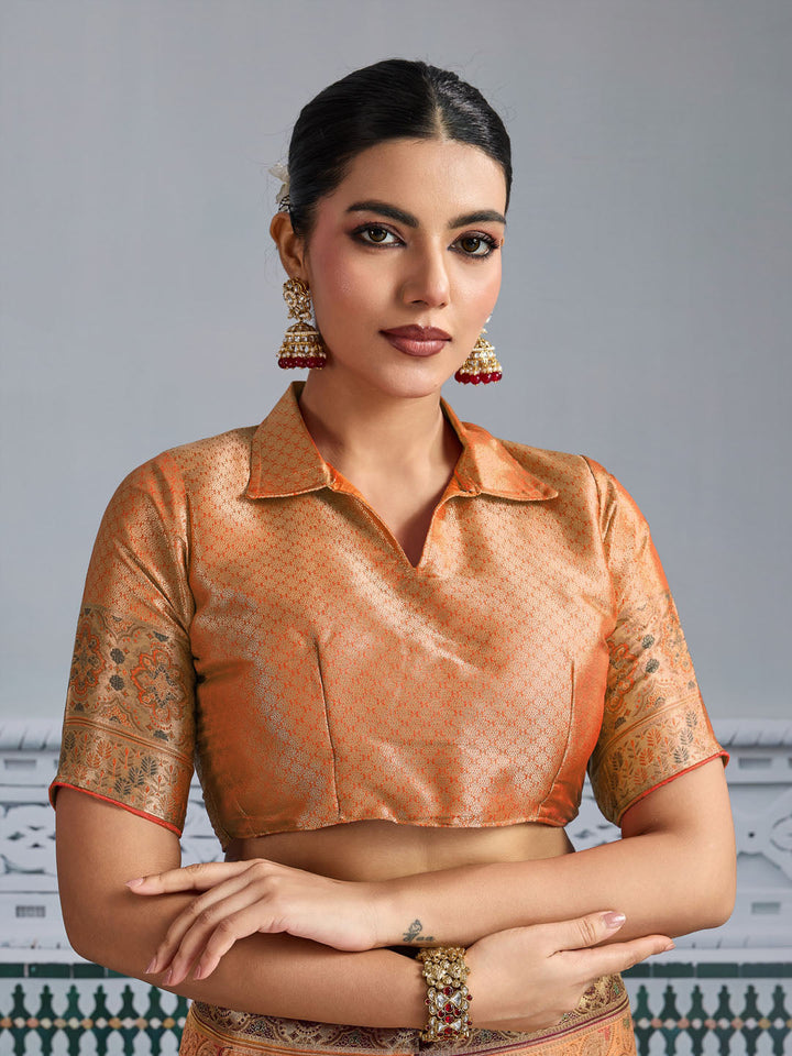 Woven Design Meenakari Kanjivaram Silk Saree