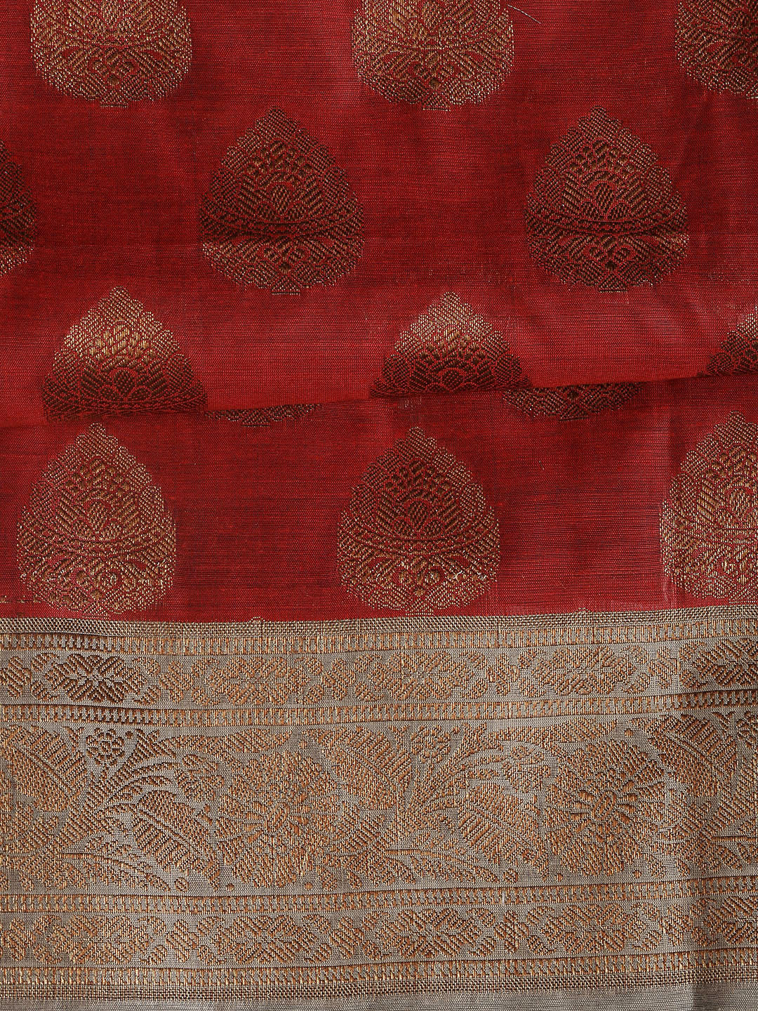 Banarasi Chanderi Unstitched Suit With Dupatta