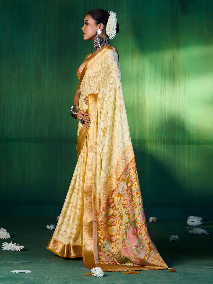Bandhani Printed Georgette Saree